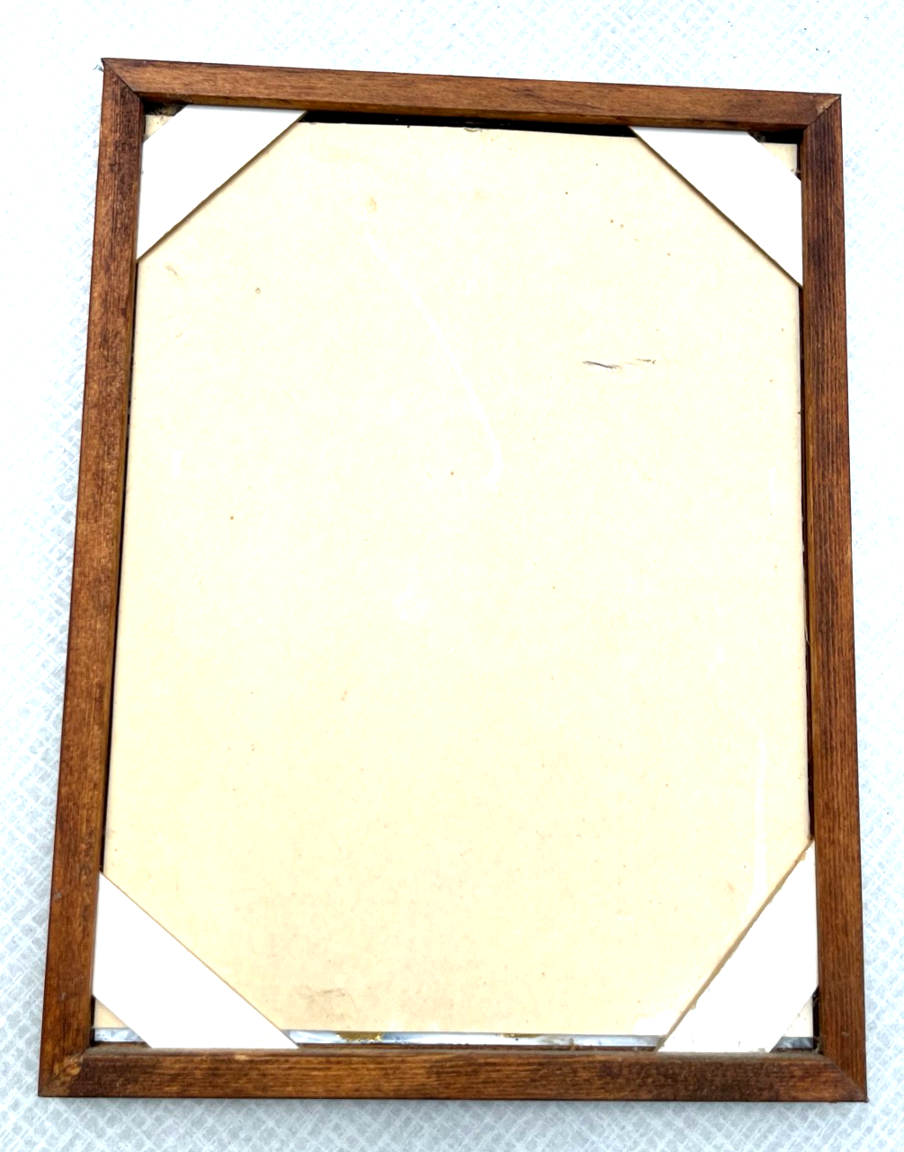 Vintage Hinterglasmalerei Hinterglasbild Maria + Jesuskind Muttergottes gerahmt4