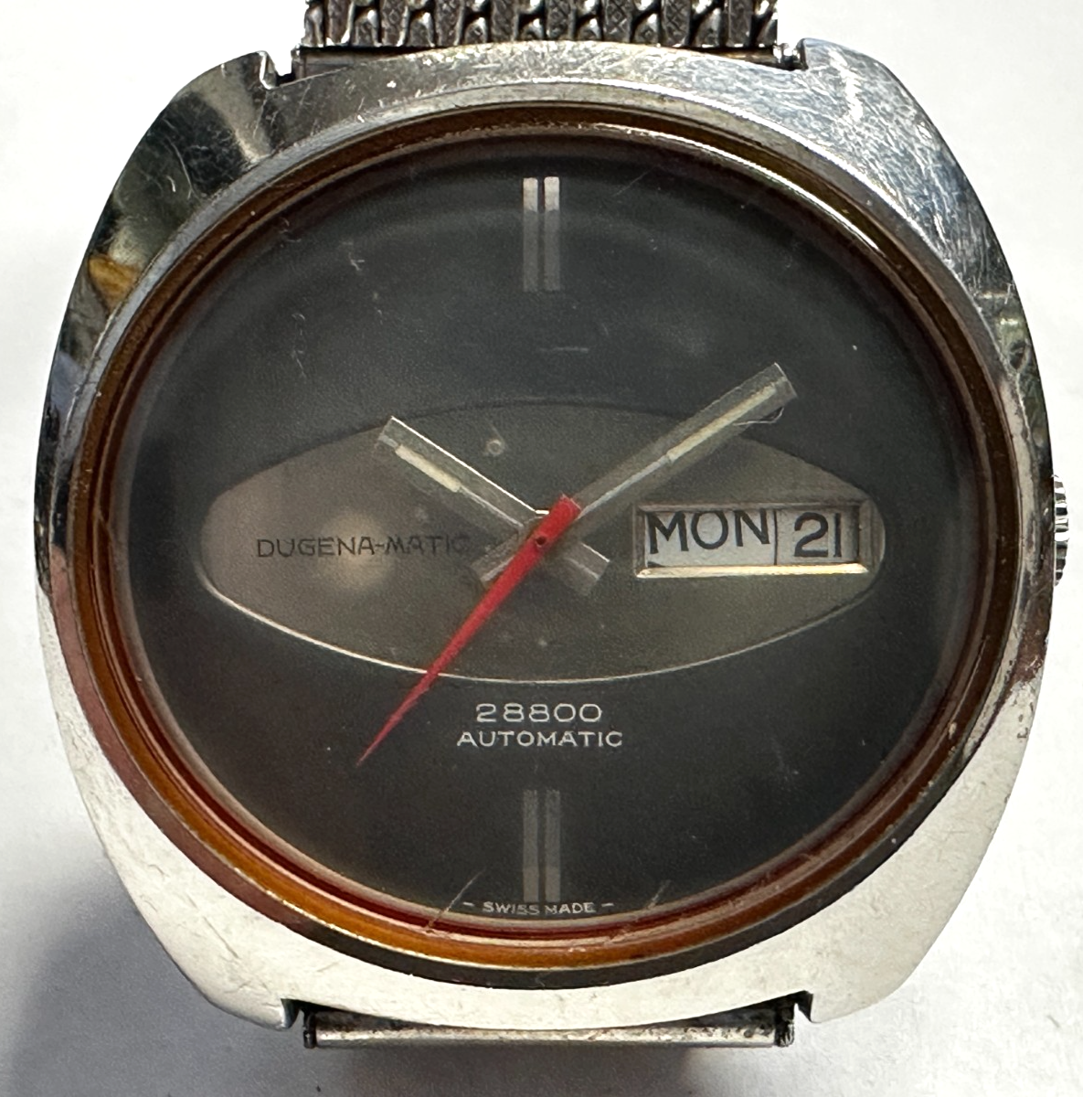 Dugena-Matic 28800 Automatic - Cal. Dugena 3339 / ETA 2830 - DayDate - orig. Box0
