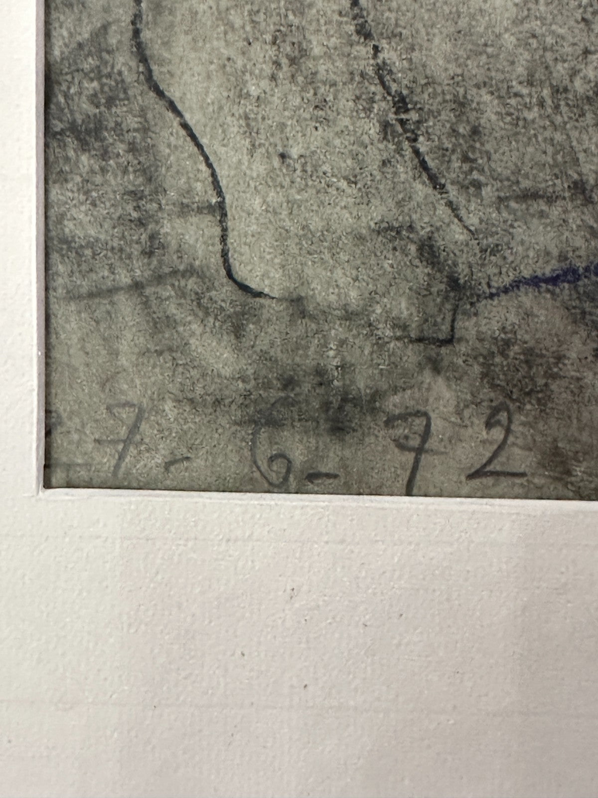 Emil Wachter 1921-2021 – Zärtliche Umarmung - 1972 - Mischtechnik auf Papier11