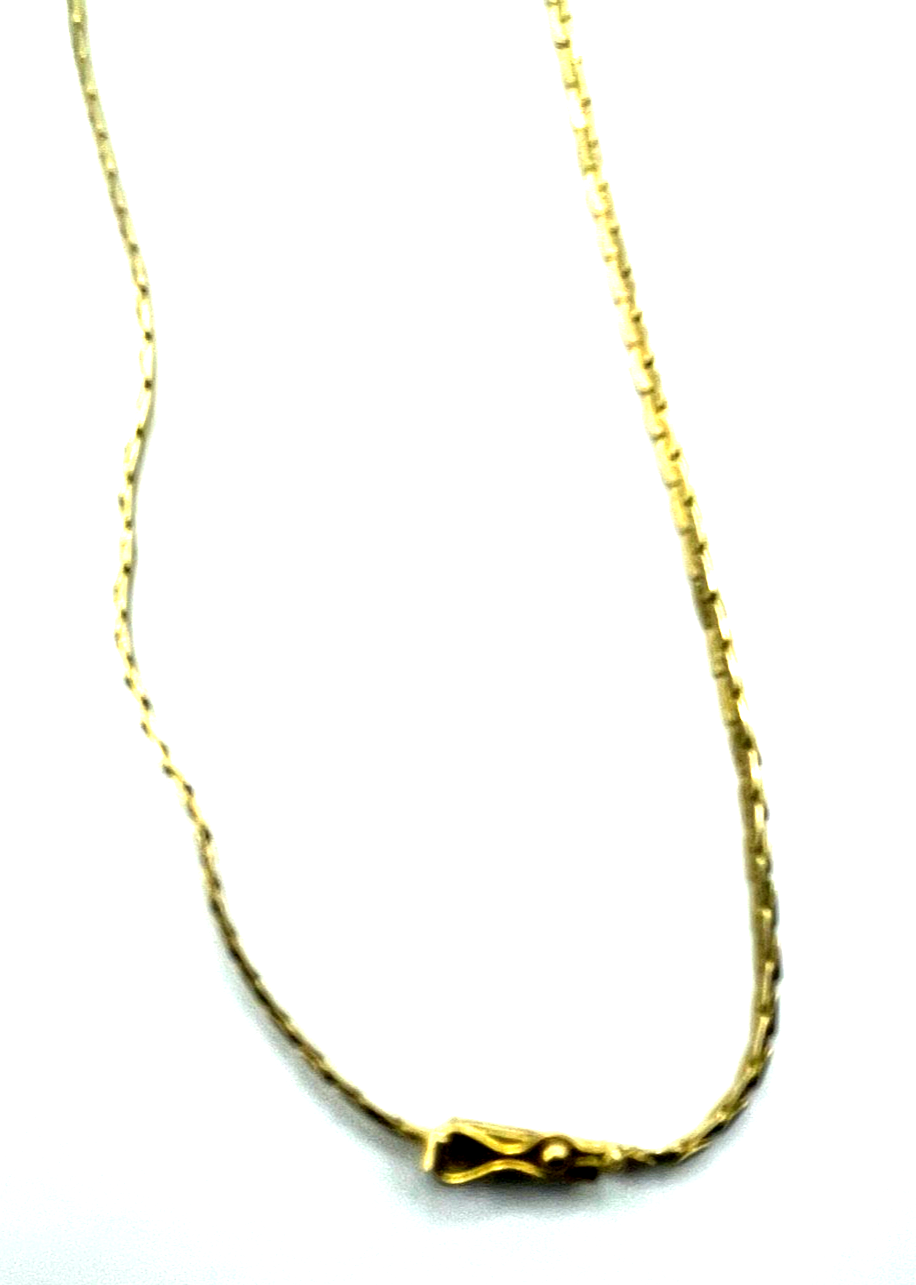 70erJ Collier 925 Silber vergoldet 5 Rubine zeitlos elegant L 40,5 cm gepflegt7