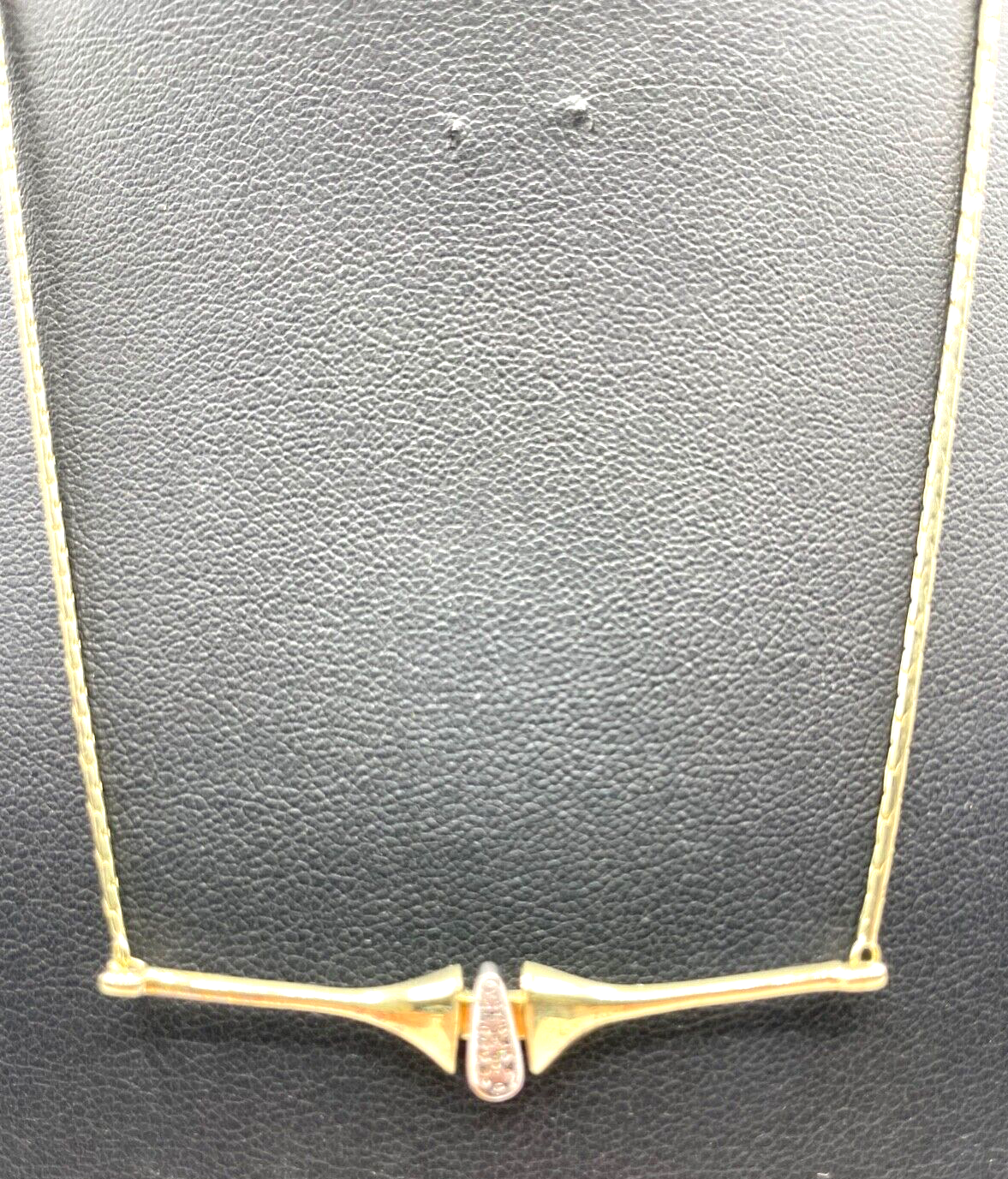 585 Gold 14 K Kette Collier Goldkette Brillanten L42,5cm 8,94Gr Juwelier Design2