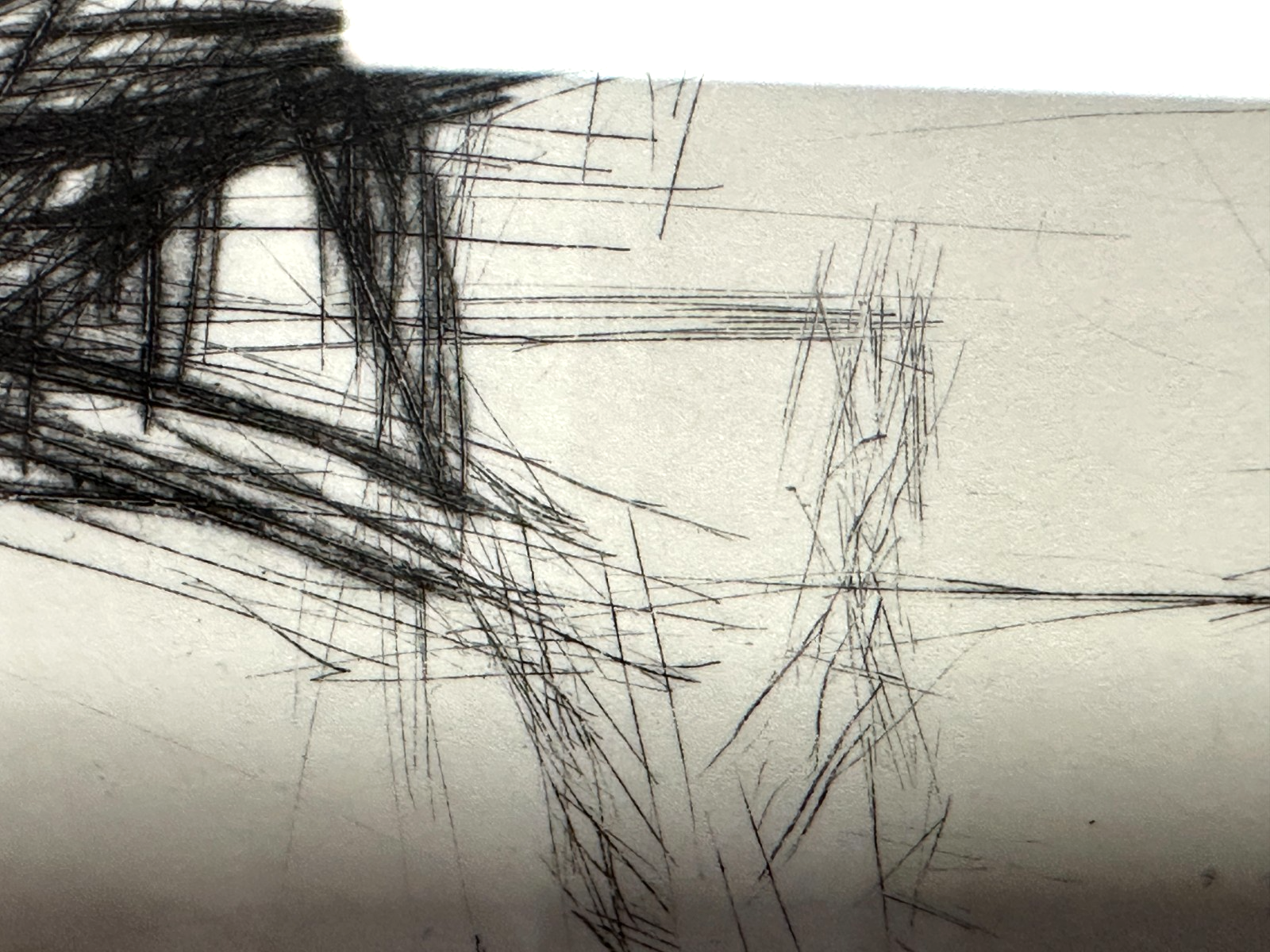 Jürgen Kottsieper - Radierung 2009 - signiert - Nr. 2/7 - expressive Komposition7