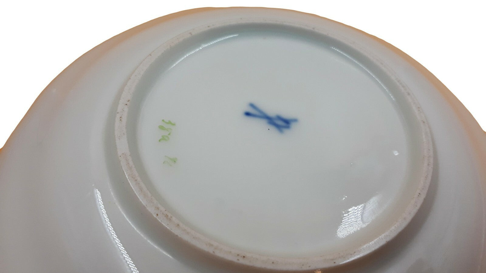Meissen Porzellan - Servier Schale Schälchen - Blumendekor - Goldrand 30er Jahre2