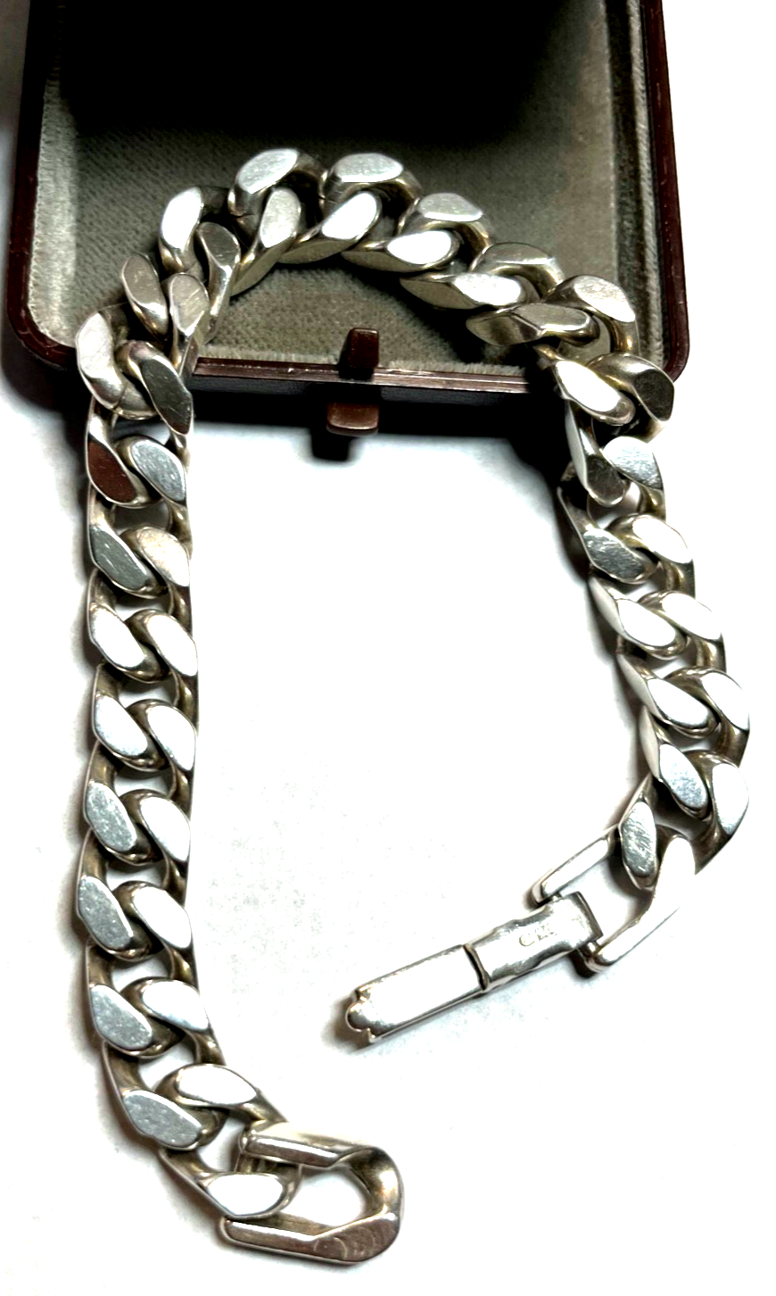 Solides 925 FS Franz Scheuerle Panzer Armband Armkette L 22,5 cm B 10 mm massiv3