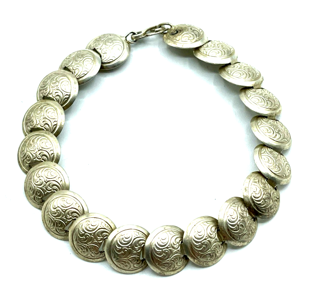 Antik Armband  Bauhaus Ära vermutlich WMF Schmuck 835 Silber L 19 cm B 11,5 mm0