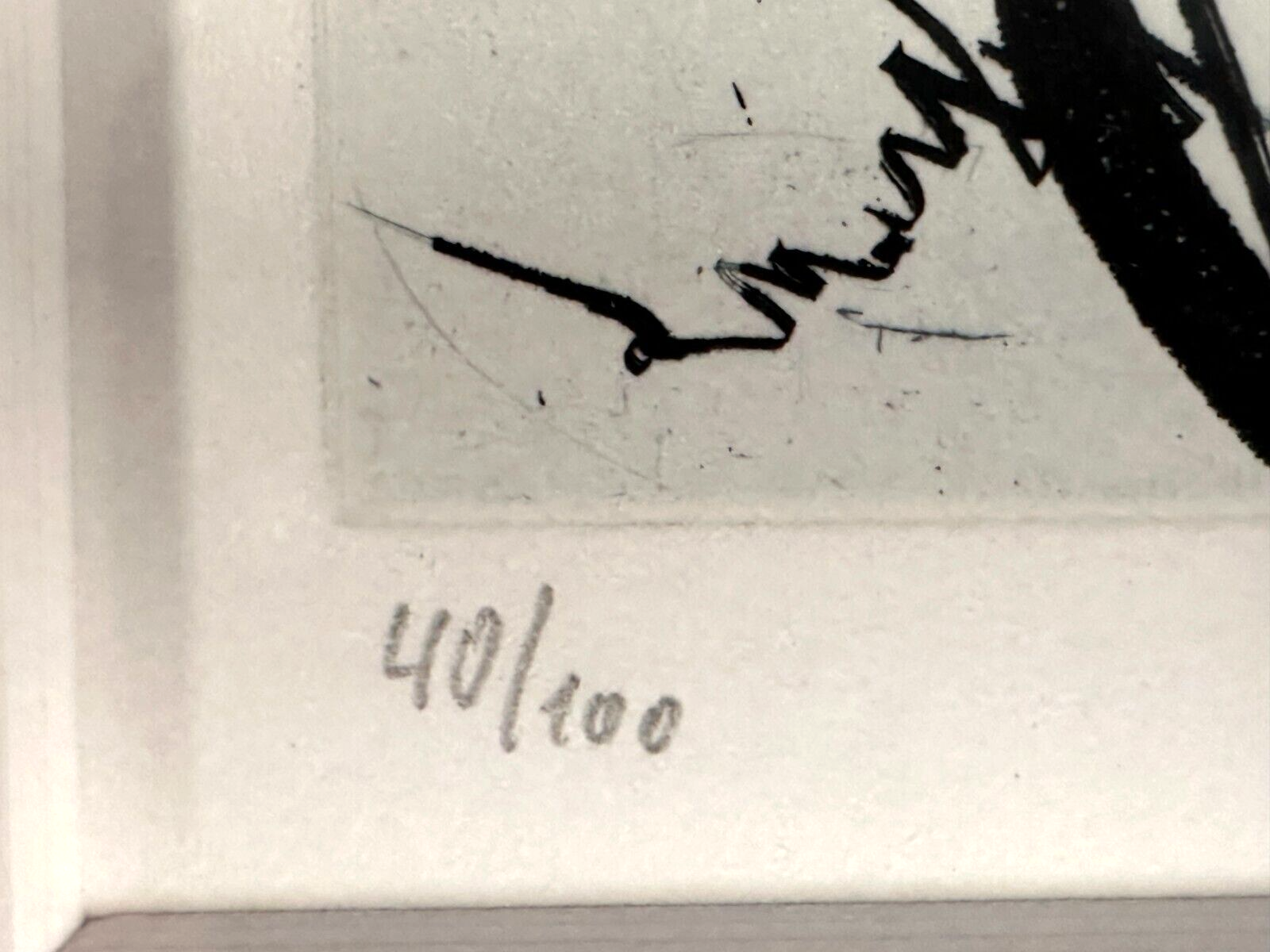 Walter Stöhrer 1937-2000 - Radierung Aquatinta - 'Informelle Komposition'11