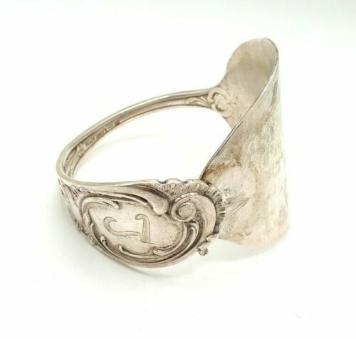 Armreif Armband - Silber 800 - A. Künne Altena - Hammerschlag - Jugendstil2