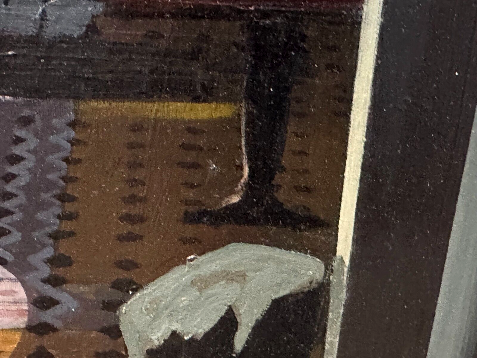 Behi Shamiri - Interno E Luce II - Öl auf Leinwand - gerahmt & signiert7