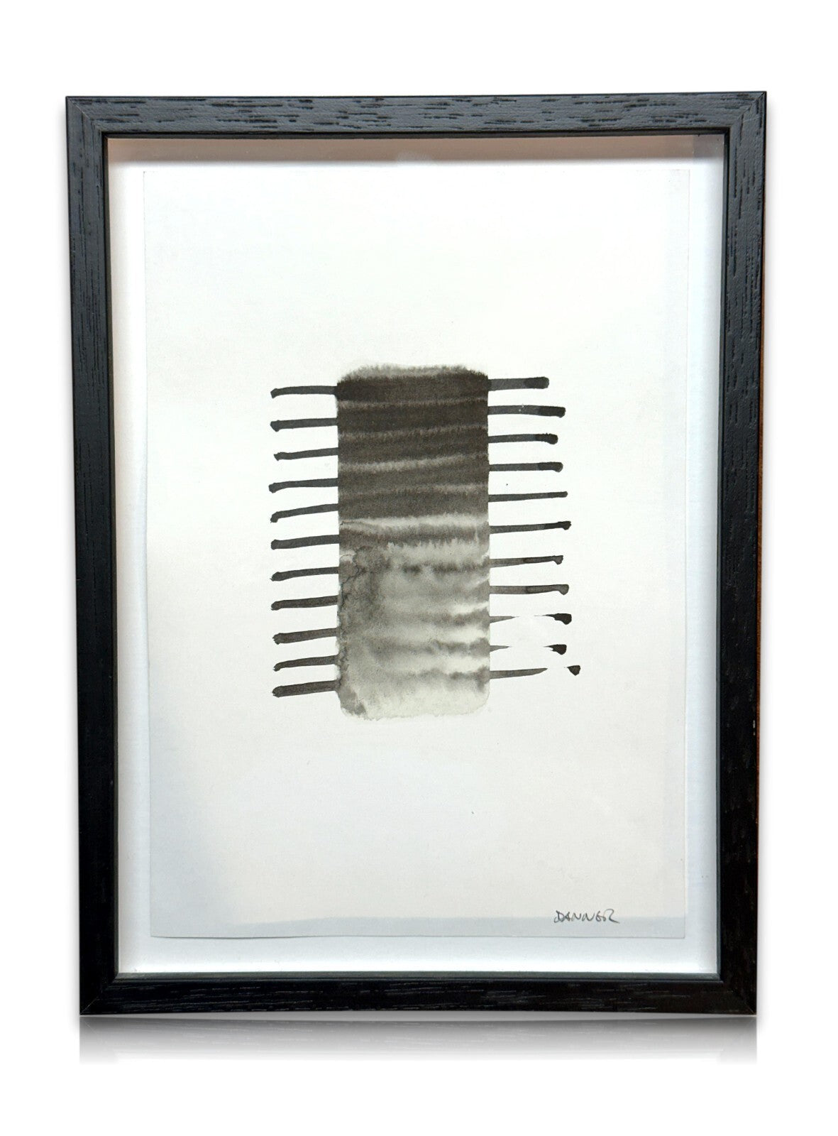 Michael Danner * 1951 - Aquarell - Untitled - gerahmt signiert - Komposition0
