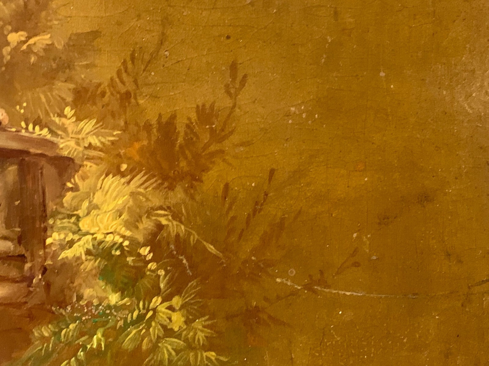 Gemälde 'Die angenehme Lektion' - Öl auf Platte - nach François Boucher um 185013