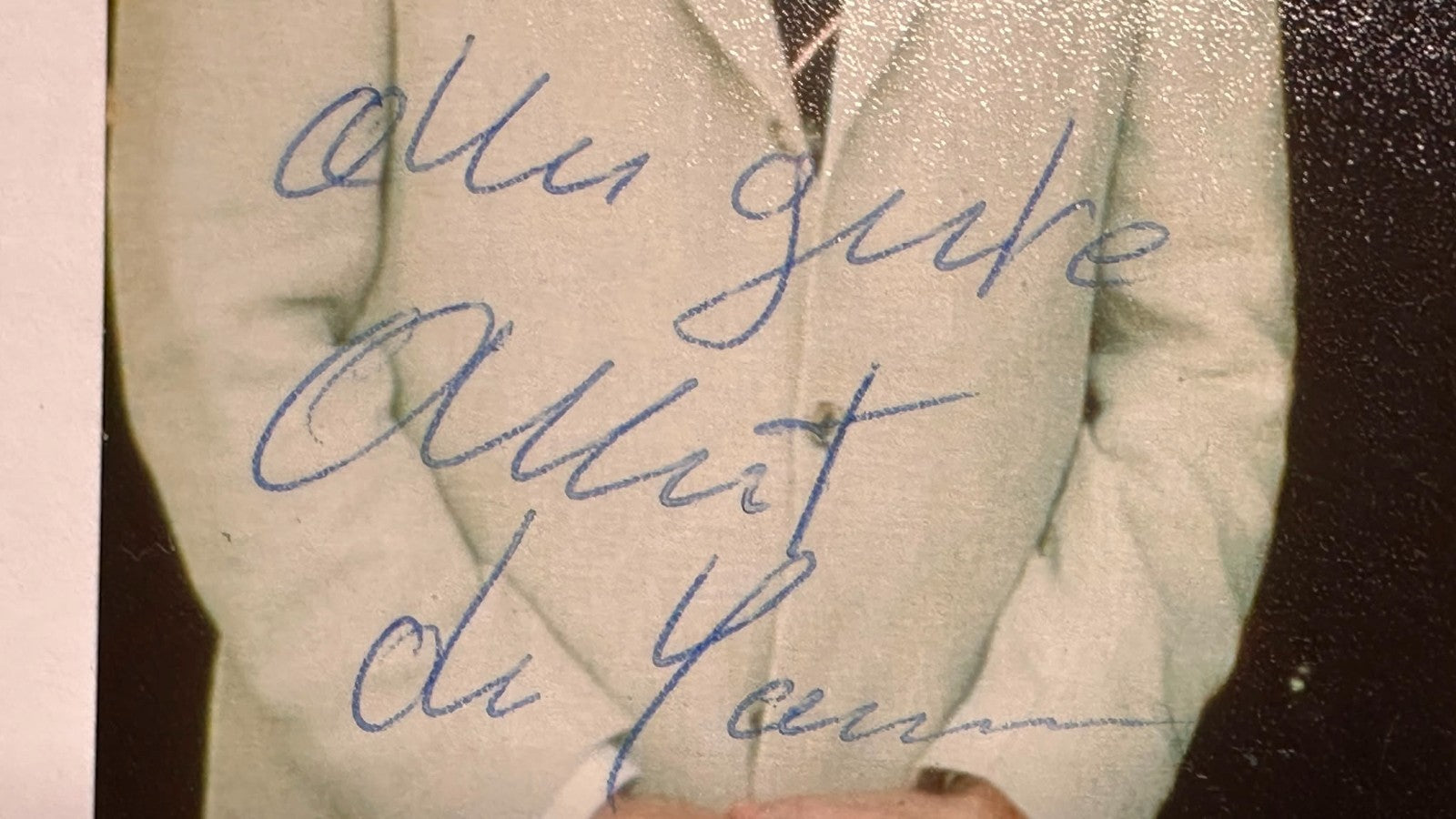 Grimaldi Monaco - Autogramm Foto - Albert II Stéphanie Rainier III - signiert2