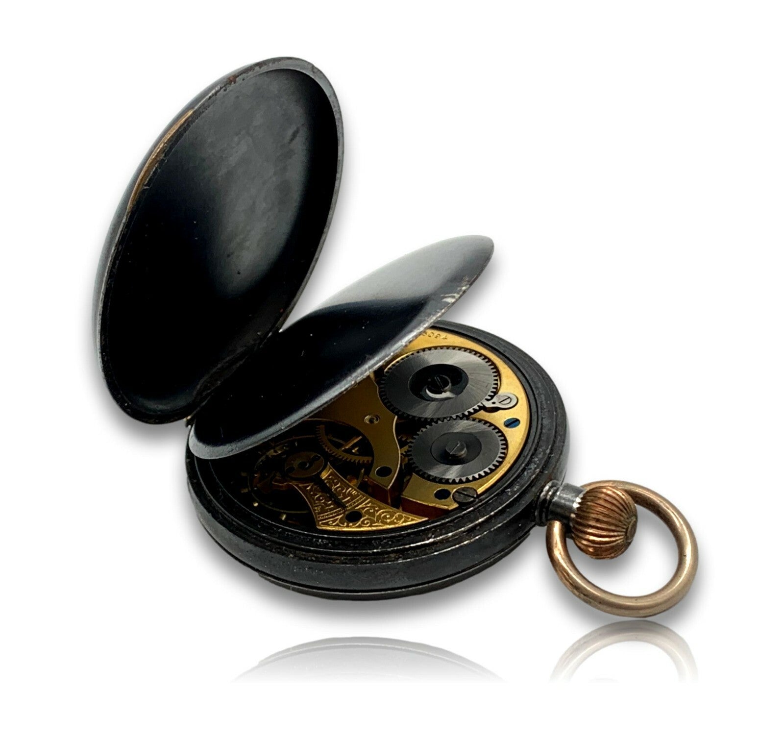 Waltham Mass - antike Taschenuhr um 1900 - kleine Sekunde - Lepine Kaliber 18994