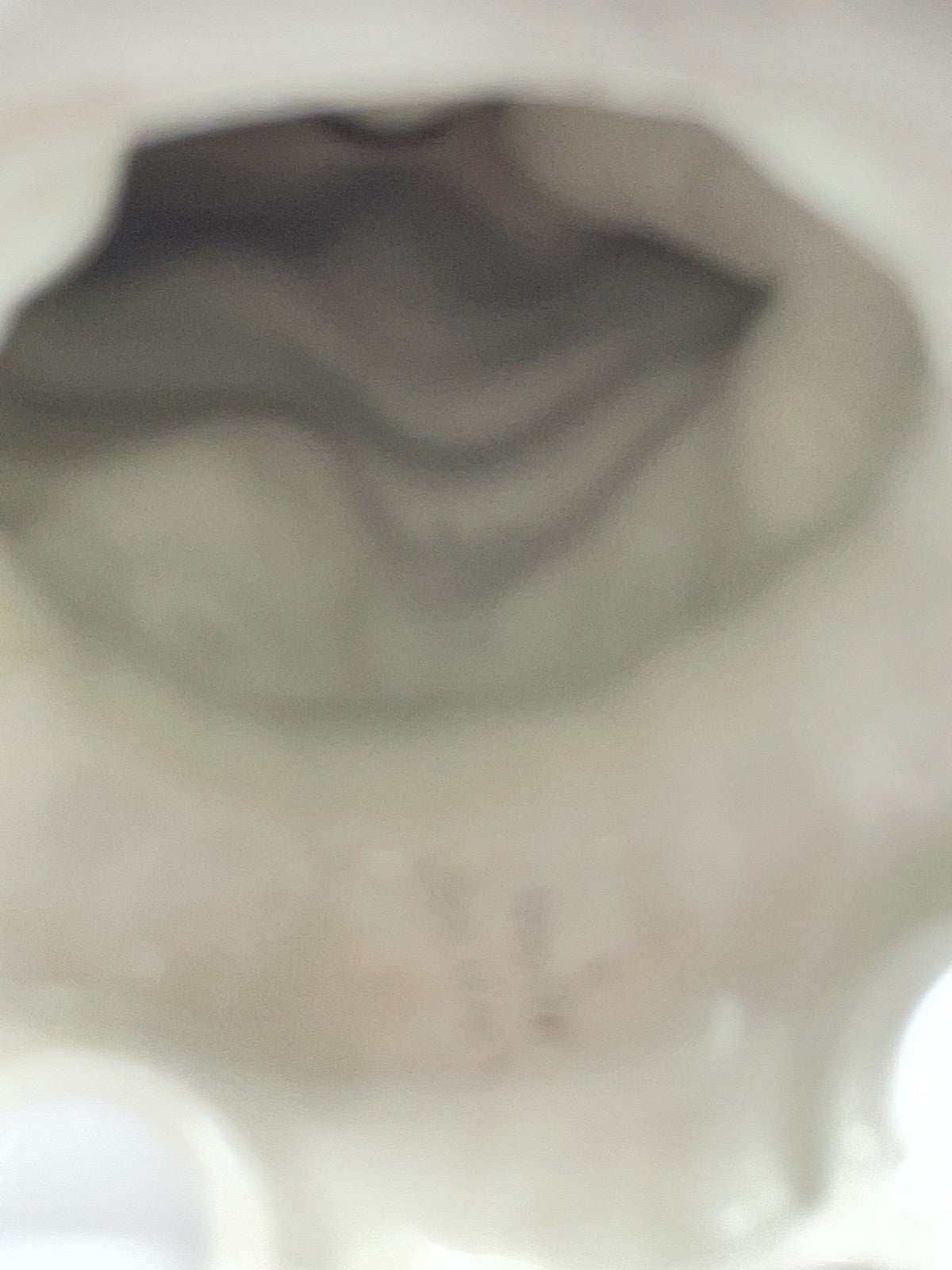 Antik große Porzellan Figur handbemalt aus Italien H 31,5 cm Mädchen Obstkorb9