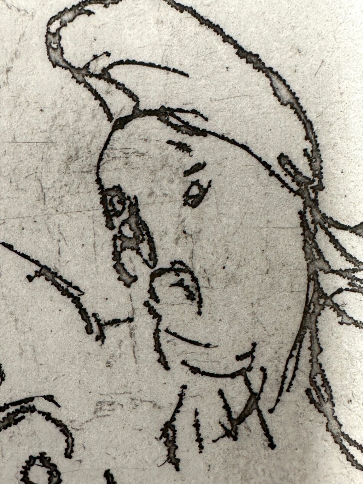 Joachim John - lim. Radierung aus einem Roman von Hermann Kant - signiert nummer4