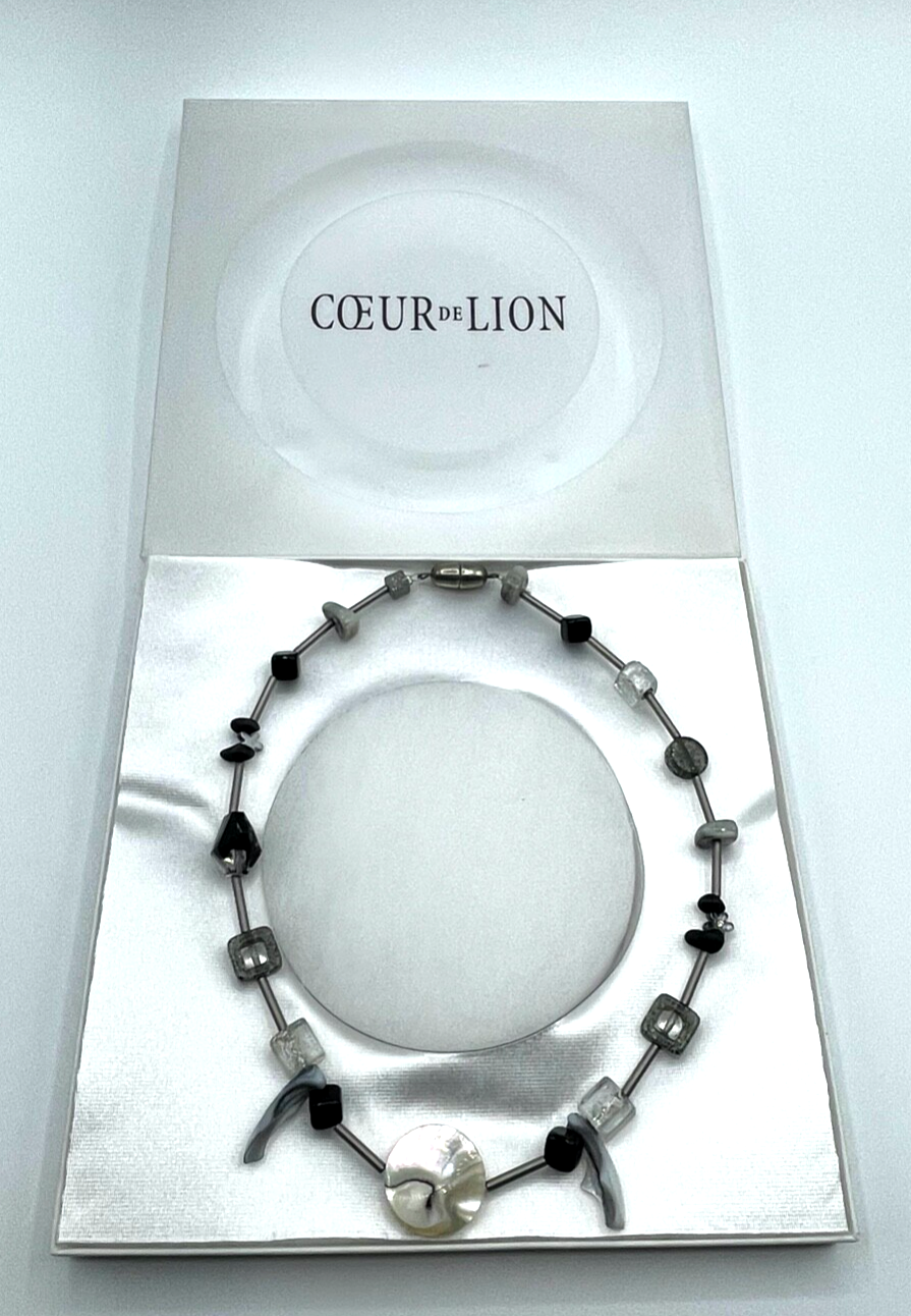 Modisches Cœur de Lion Collier Halskette in original Verpackung ungetragen1
