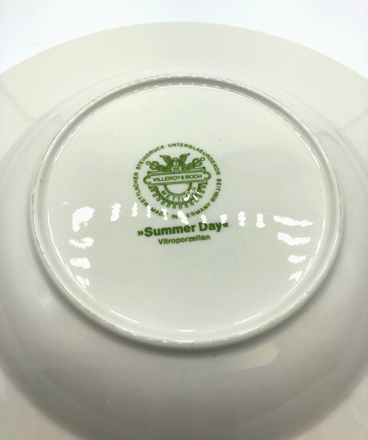 Vintage Villeroy & Boch Porzellan Modell Summerday 1 Suppenteller tiefer Teller4