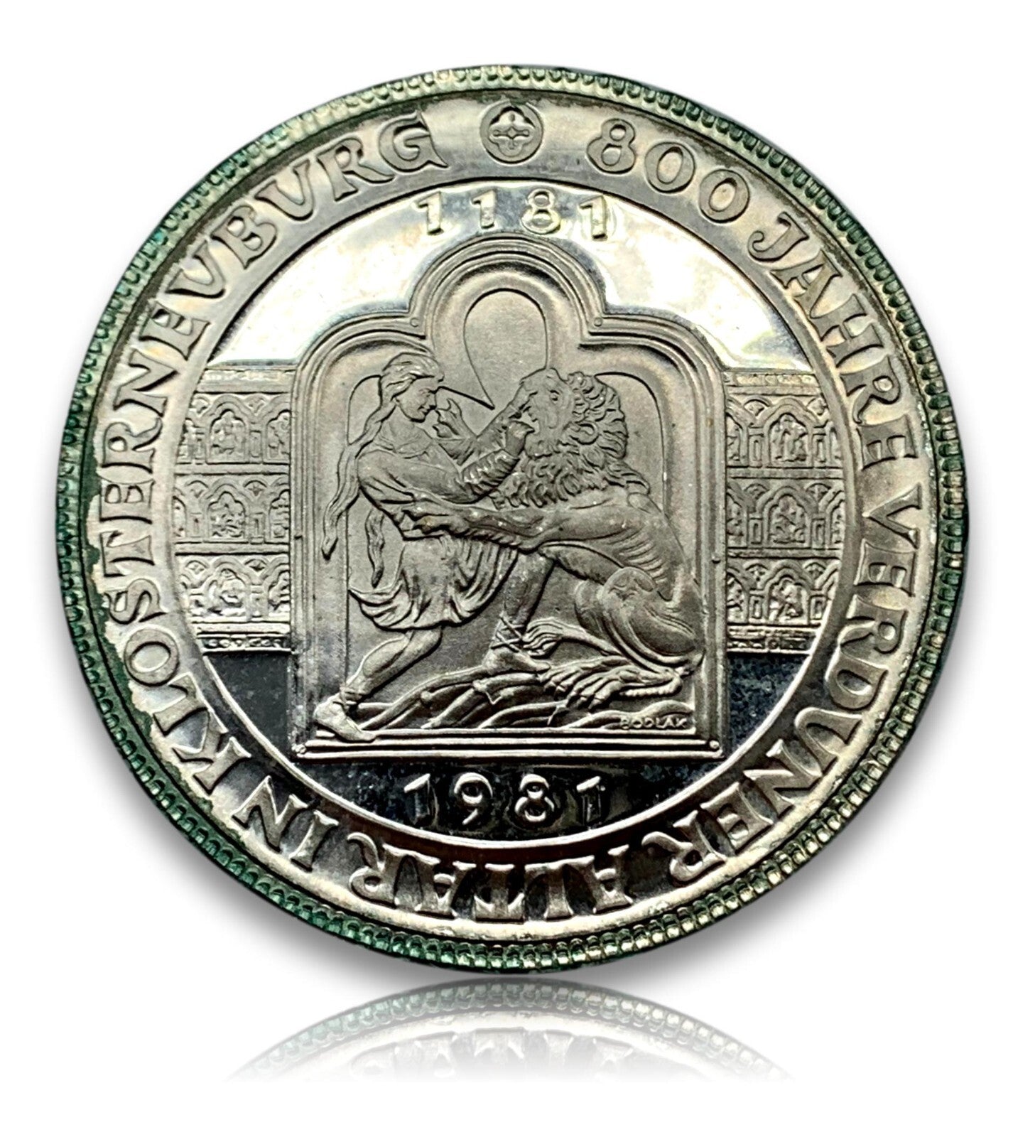500 Schilling Österreich - Silber Münze - 800 Jahre Verduner Altar- PP0