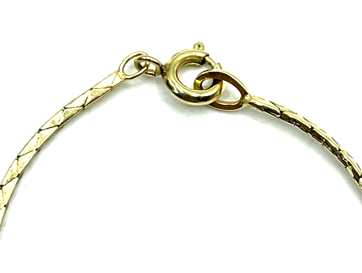 333 Gold 8 K Halskette Collier ROWI 2 Diamanten Juwelier Infinity zeitloser Chic6