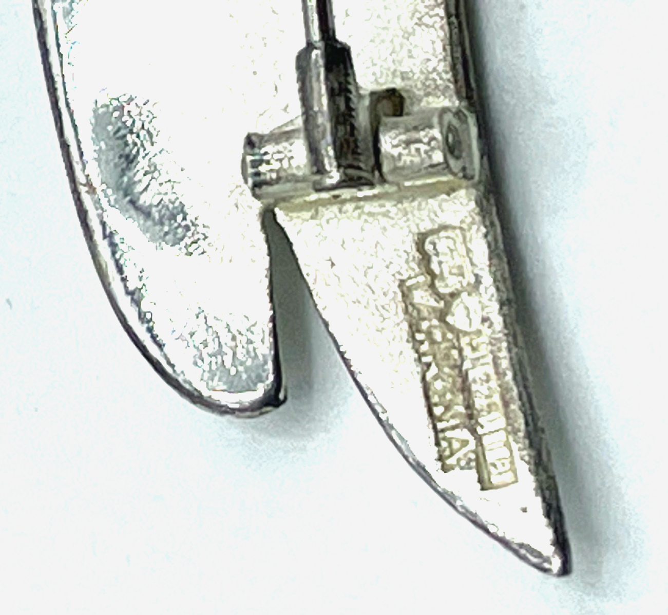 Vintage 925 Silber Brosche Anstecknadel Lapponia Antares Zoltan Popowitz4