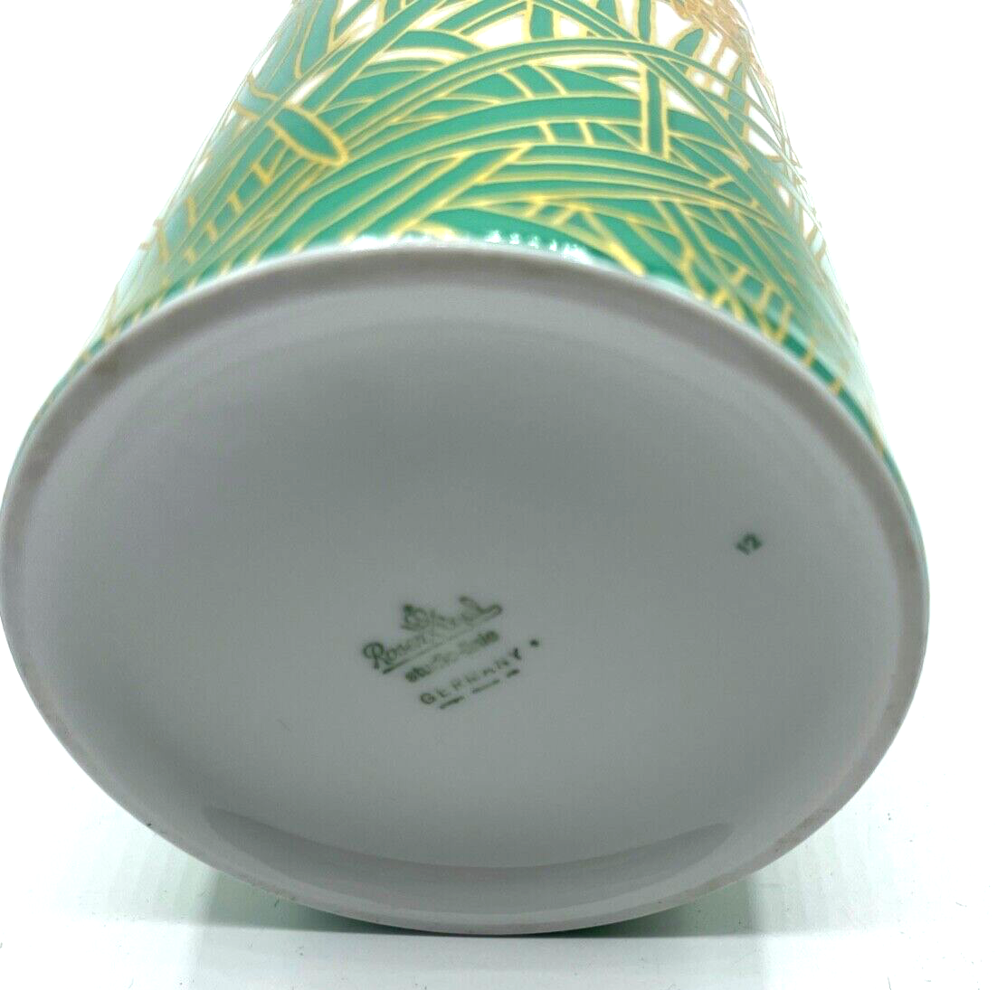 Rosenthal Porzellan Vase Zylinder Form Wolf Bauer H 18,5 cm Ø 9 cm studio-linie2
