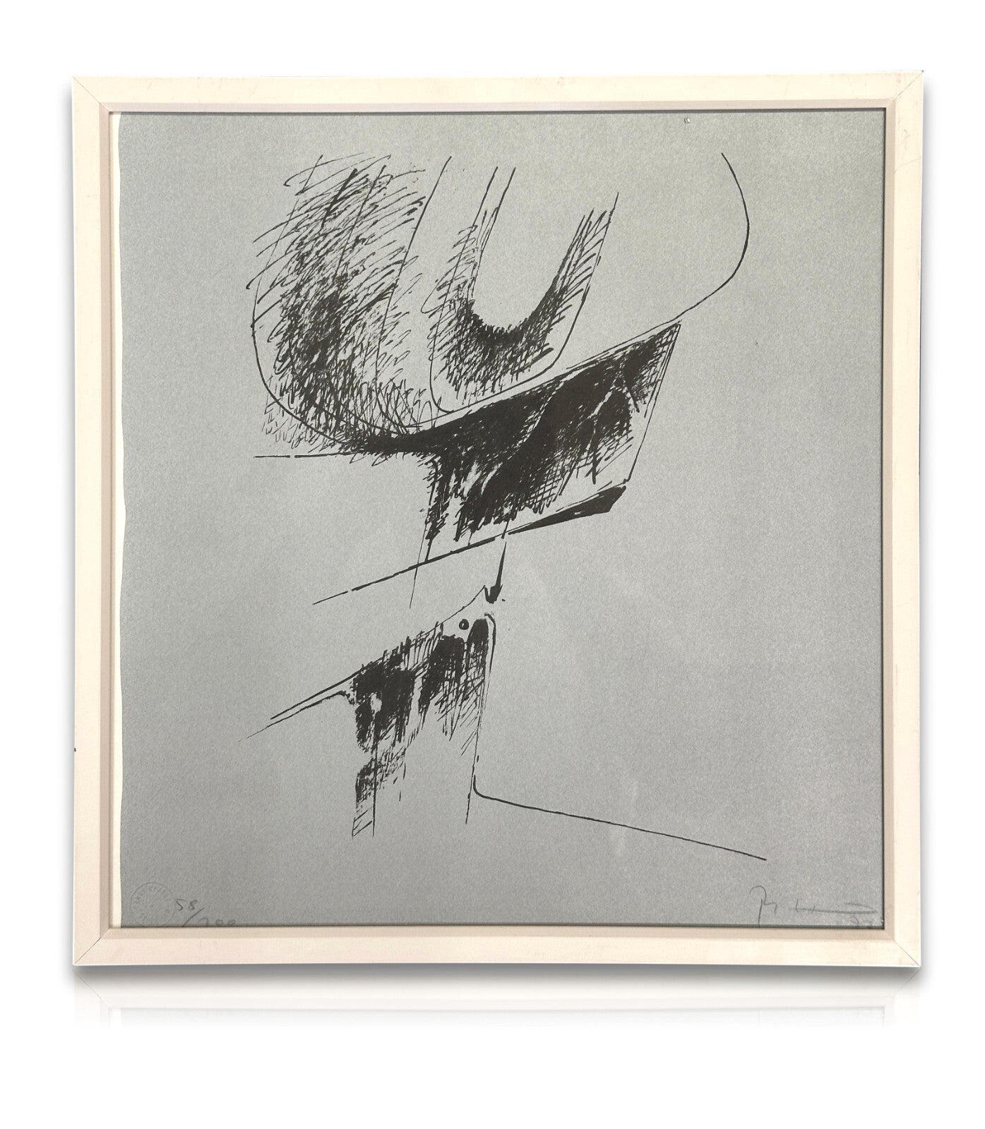 Bernhard Heiliger – Original-Lithografie (signiert) – Erker-Presse St. Gallen0