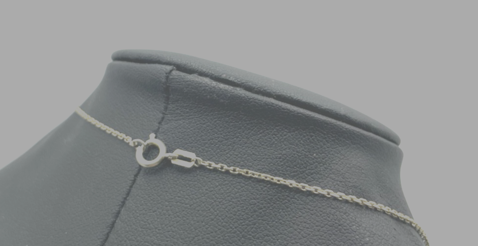 Antik attraktives 333 Gold 8 K Granat Collier Halskette L 42 cm4