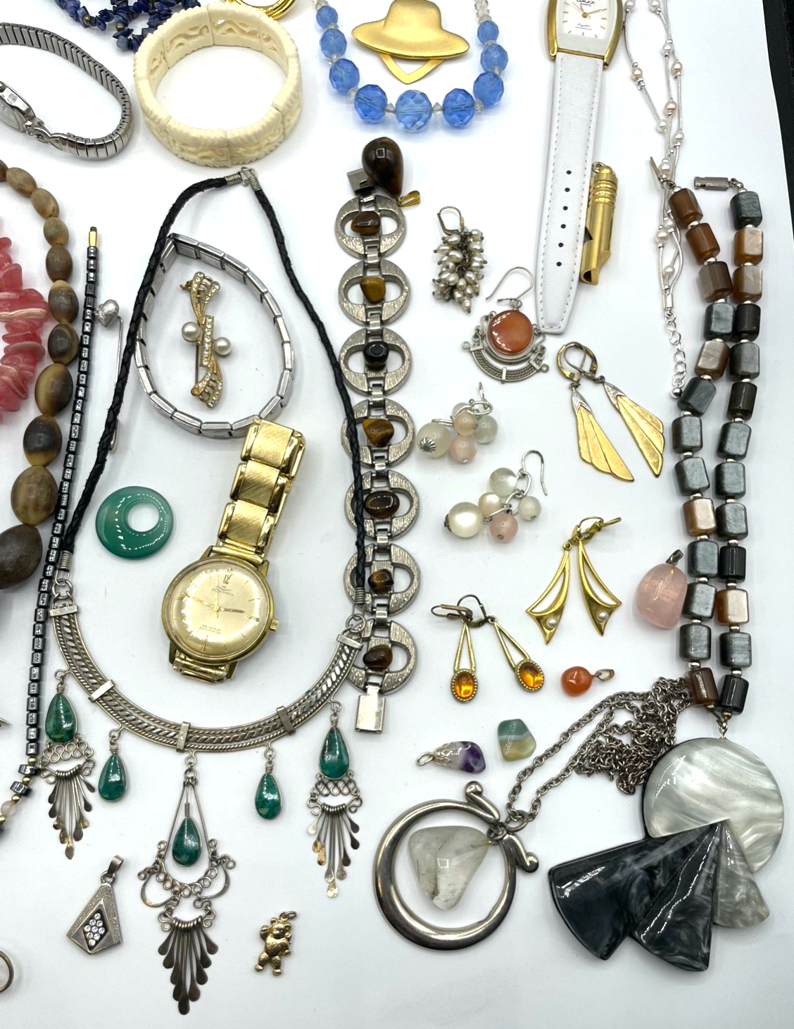 Konvolut Nr. 2 eingelieferter Modeschmuck gemischt sehr gepflegt vintage + neu10