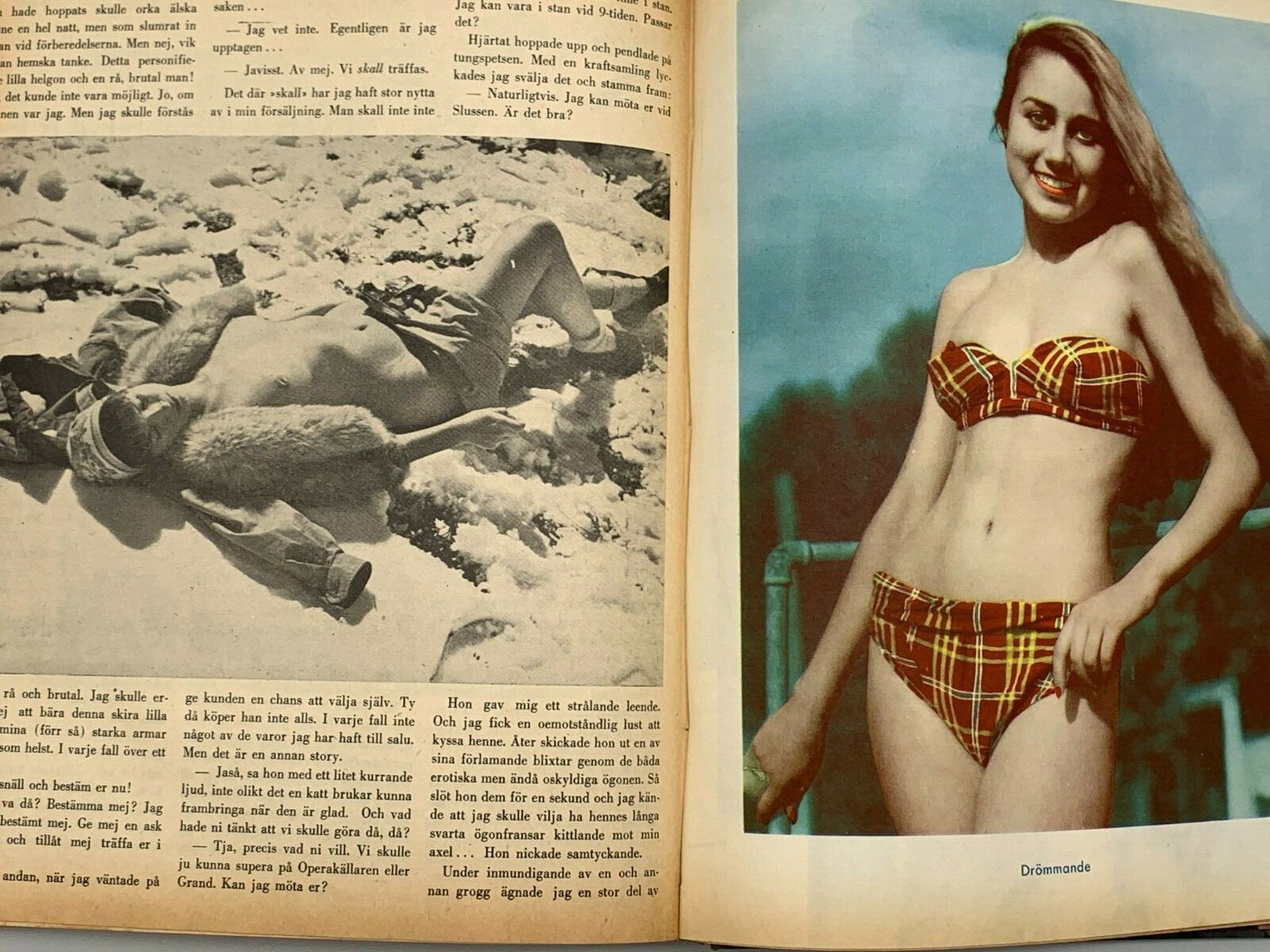 KAVALKAD 1952-1953 - Sammelband gebunden - Pin up Girls - schwedisches Magazin8