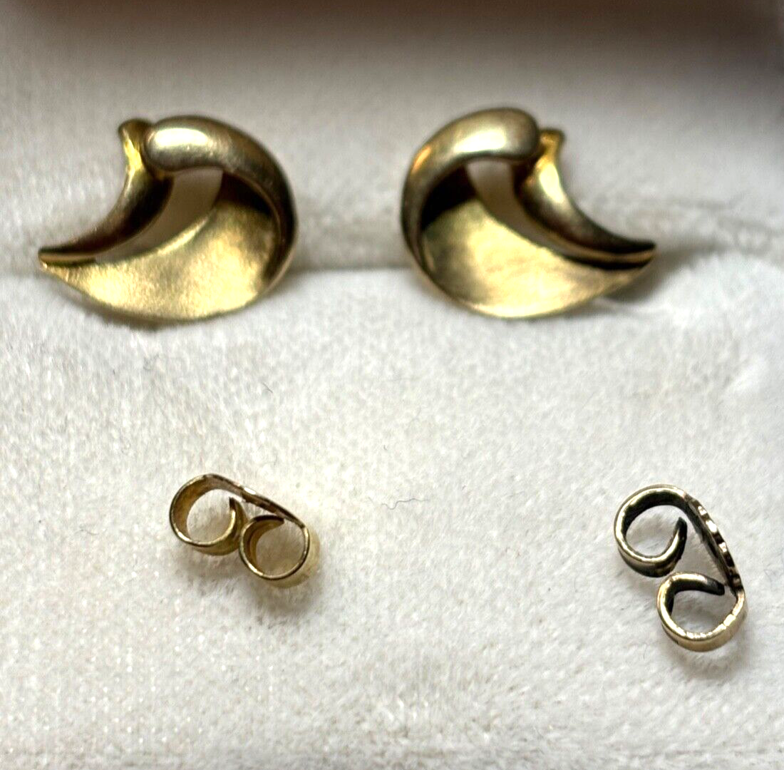 333 Gold 8 K Ohrstecker modern zeitlos sehr gepflegt Juwelier Qualität2