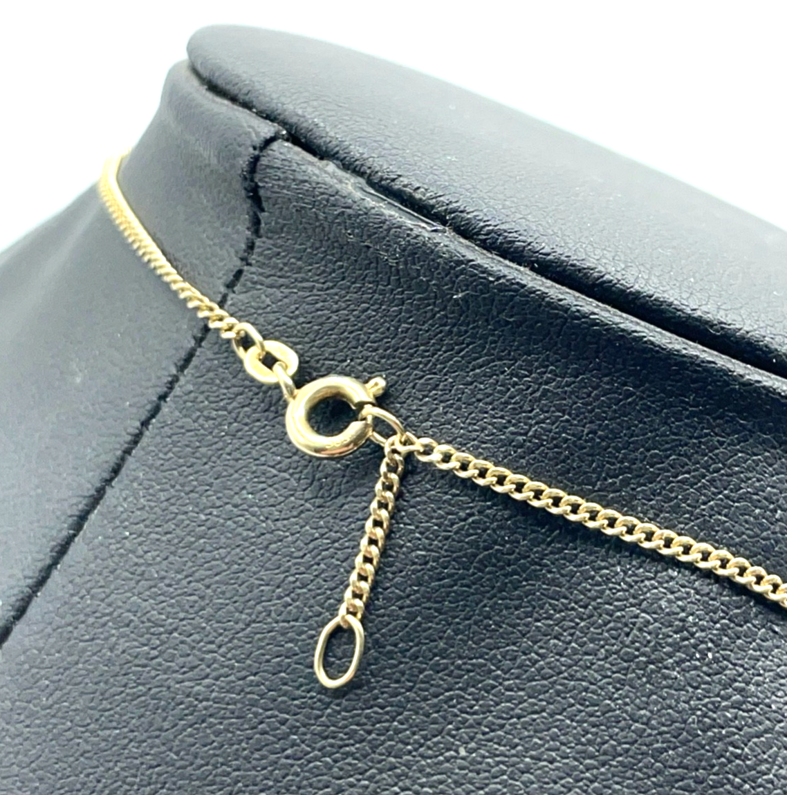 585 Gold 14 K Panzerkette + 0,1 ct Brillant Anhänger solide Juwelier Qualität5
