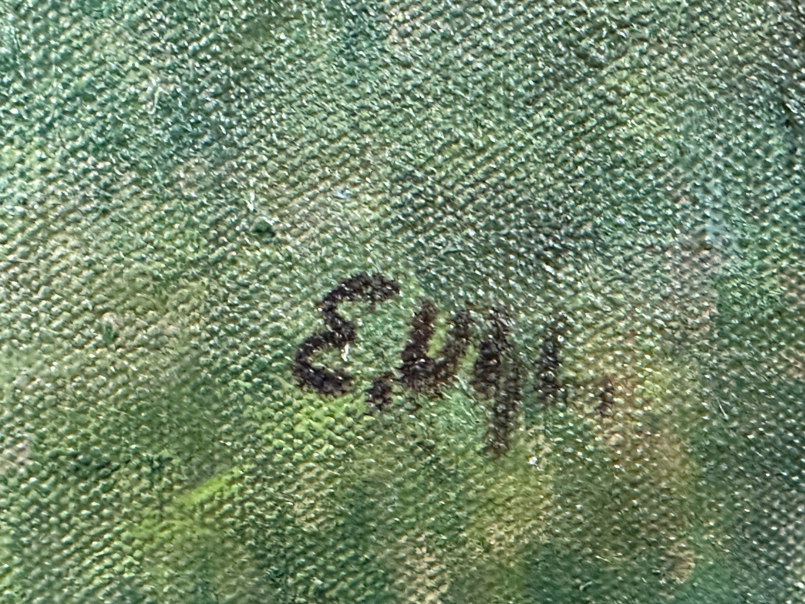 Emil Uhl (1864–1945) – Ansicht von Langenburg (Hohenlohe) um 1924, Öl auf LW12