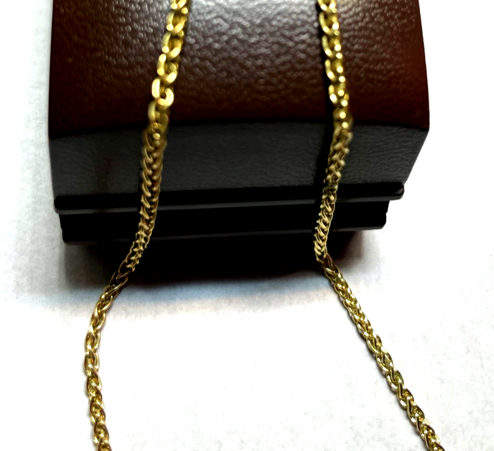 333 Gold FBM Halskette Fuchsschwanz Kette Juwelier L 42 cm B 2mm unisex Juwelier1