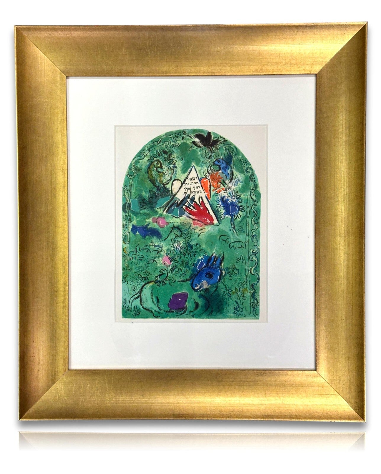 Marc Chagall 1887-1985 - Farblithographie - "La Tribu d' Issachar" - Zertifikat0