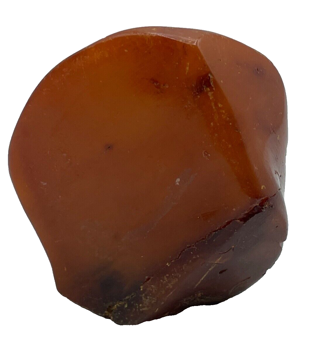 Großer Natur Bernstein Findling teilpoliert 82,88 Gramm Butterscotch light Amber10