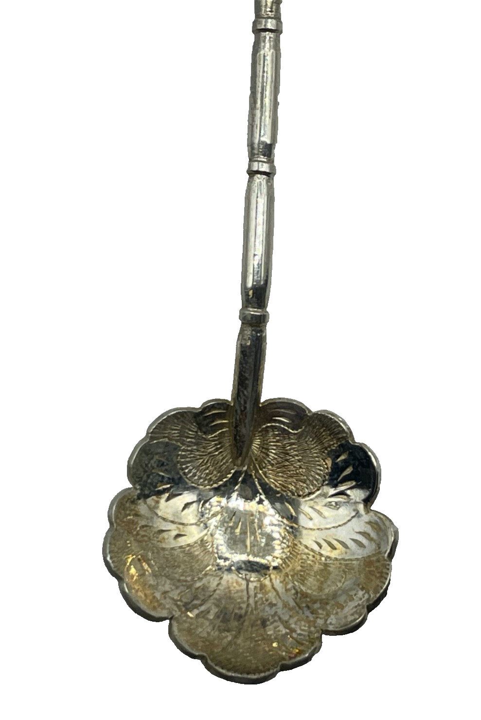Vintage Indonesien 700 Silber Wayang Löffel Set 7 Stück. unbenutzt in Box 112 Gr9