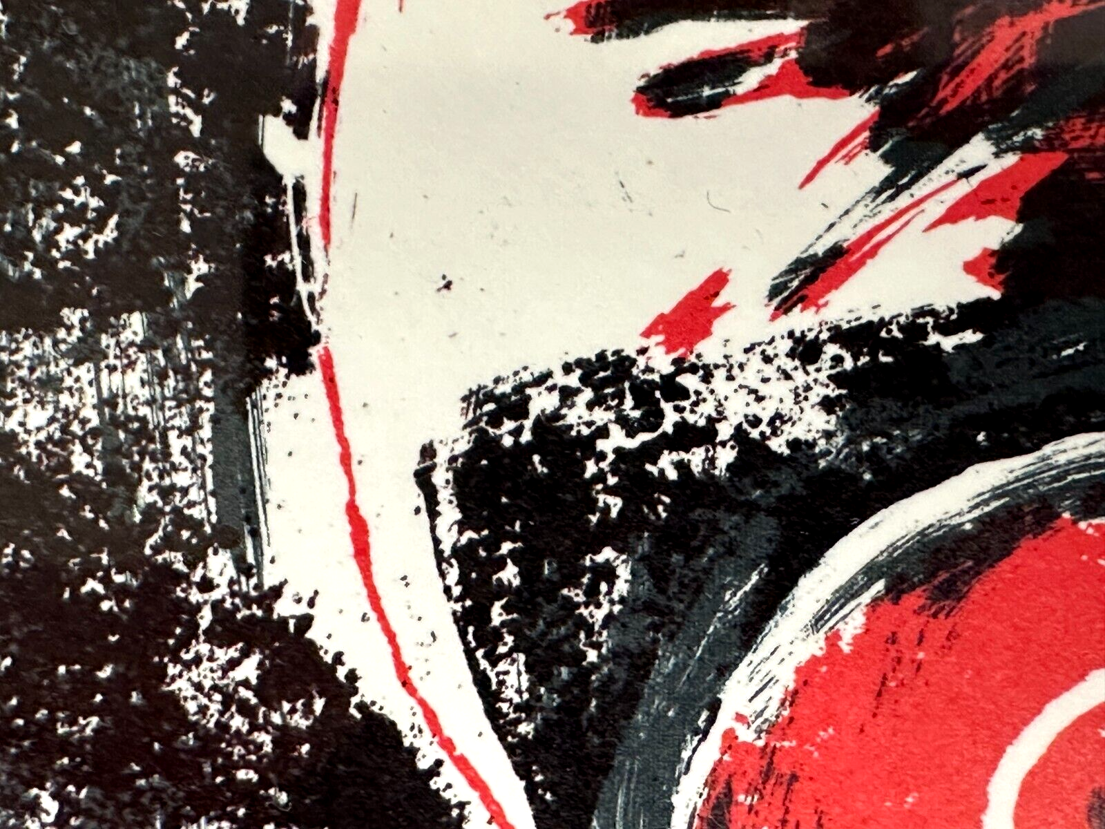 Rolf Bonvie - farbige Lithographie - Untitled - 1986 - nummeriert  signiert6