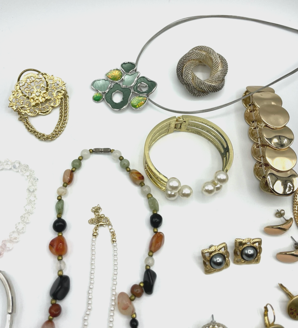 Konvolut Nr. 2A eingelieferter Modeschmuck gemischt sehr gepflegt vintage + neu2
