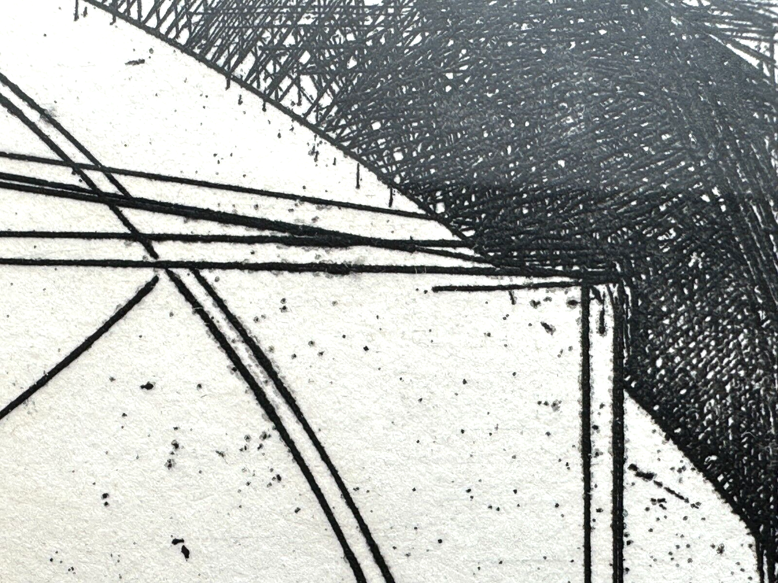 Al Held 1928-2005 - Kaltnadelradierung - 'Der Philosoph' - 10/25 - 1983 - sign5