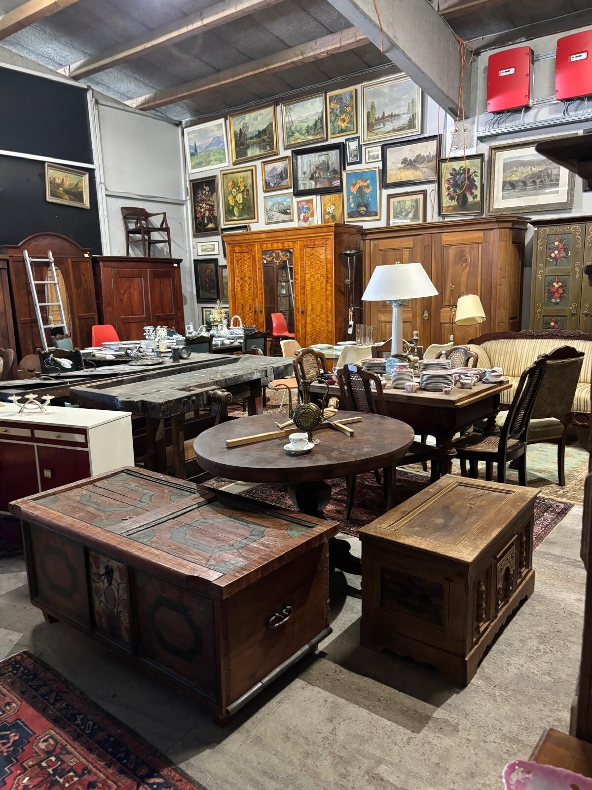 Geschäftsauflösung kompletter Antiquitätenladen Biedermeier Jugendstil Art deco6