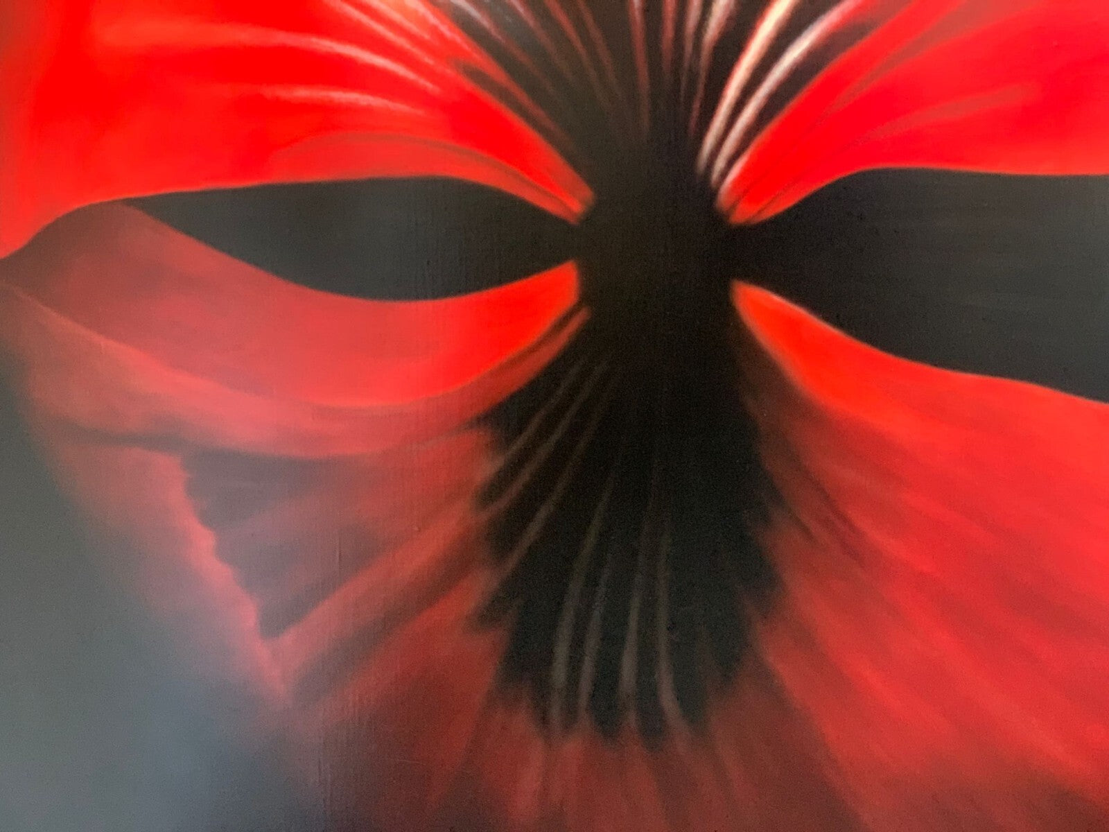 Carlo Ferrari - XL Öl auf Leinwand - Composizione in Rosso - signiert4