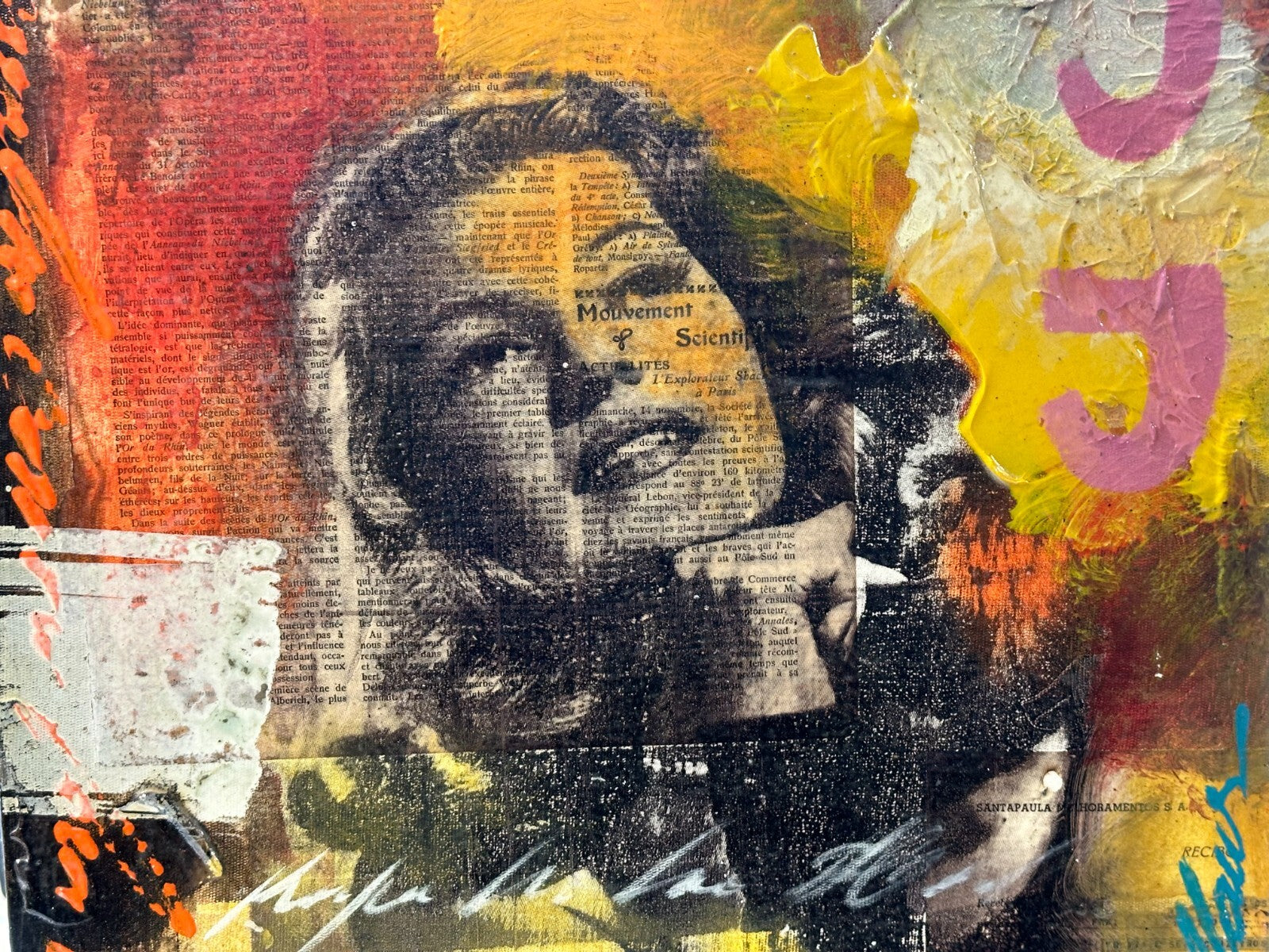 Claudimar José da Costa - Claus Costa - Pop Art - Öl auf Leinwand Mischtechnik1