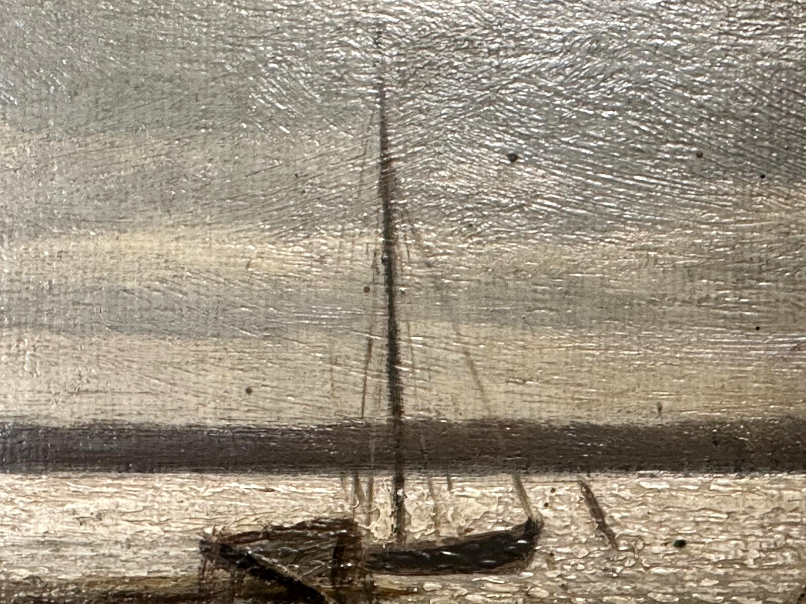 Hans Schleich - 1834-1912 - Insel Rügen - Öl auf Leinwand auf Platte - signiert8