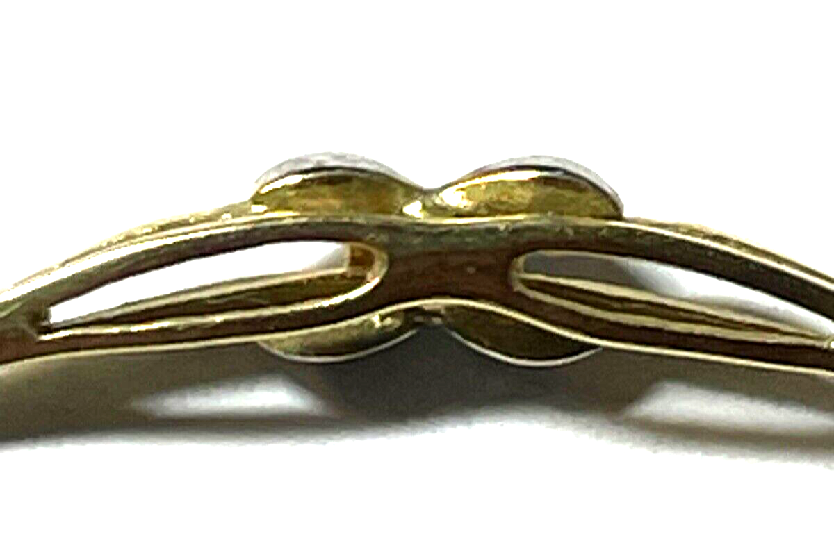 333 Gold 8 K Halskette Collier ROWI 2 Diamanten Juwelier Infinity zeitloser Chic9