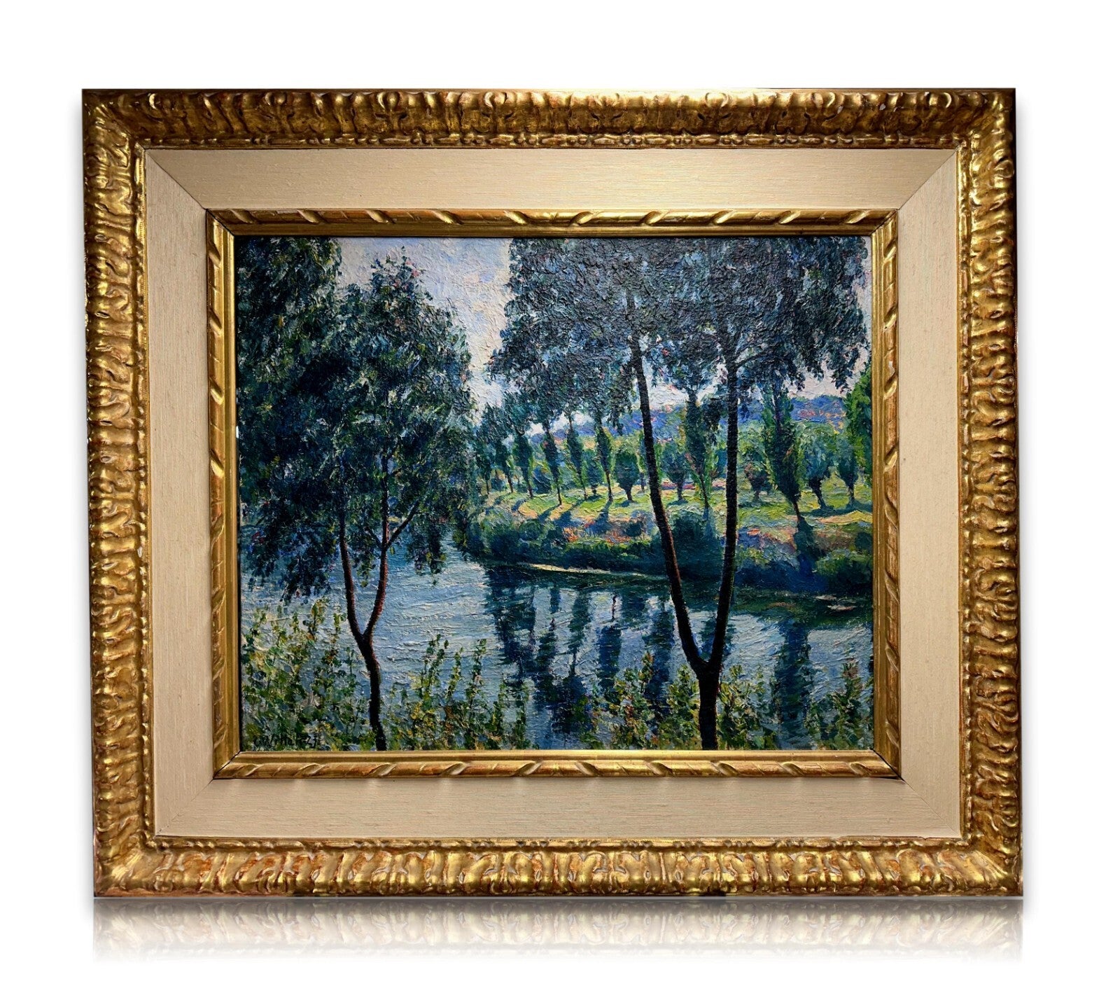 Öl auf Leinwand - Impressionismus - Landschaftsgemälde - Carl Wittek 19230