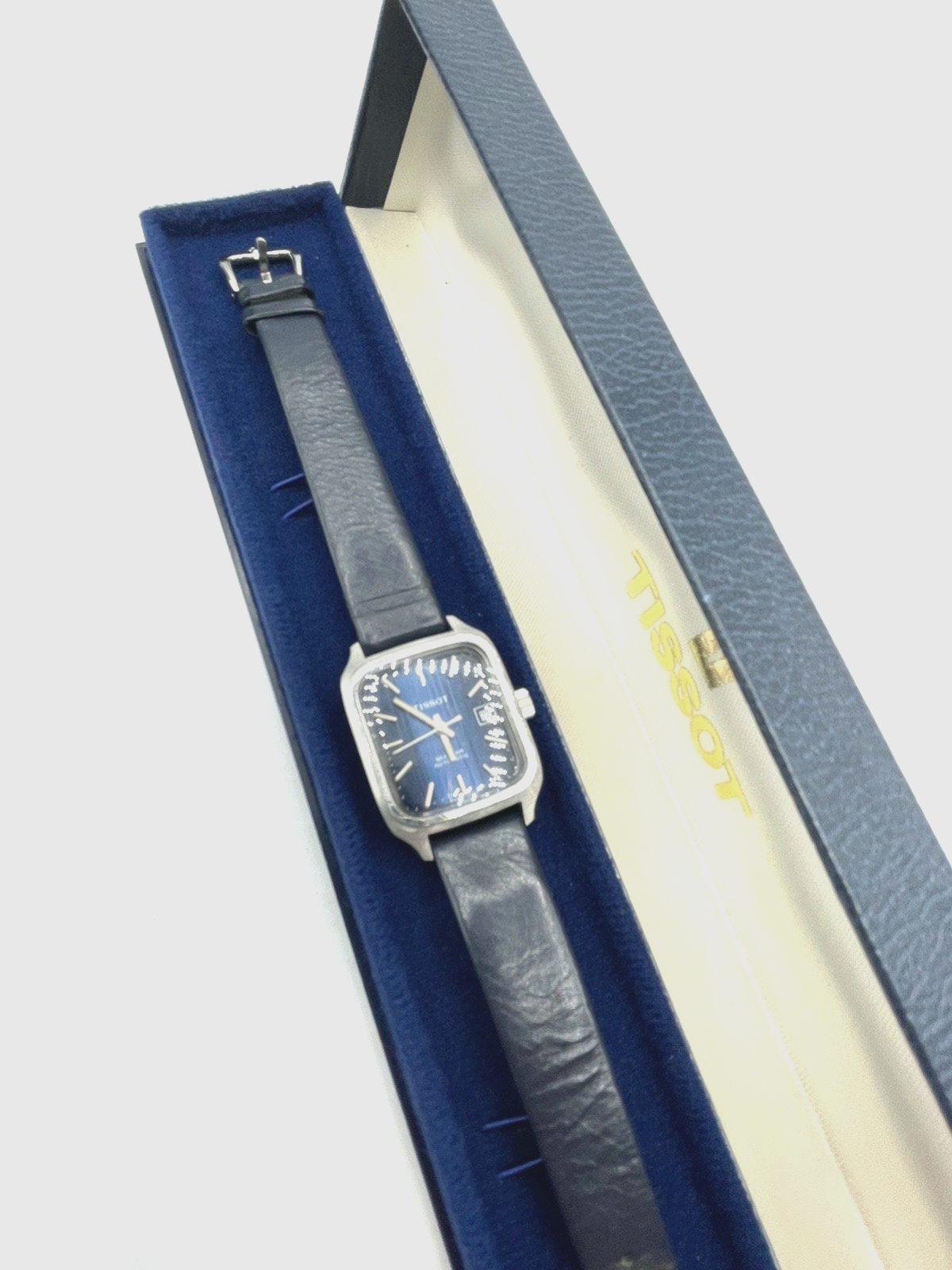 Damen Armbanduhr Tissot Seastar automatic blau läuft einwandfrei mit Box gepfl.5