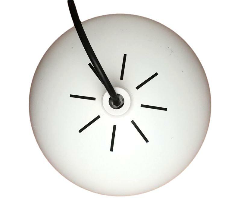 Staff - Pendelleuchte - Kopfspiegellampe Weiß 1970 Modell 5515/ 27 - Space Age2