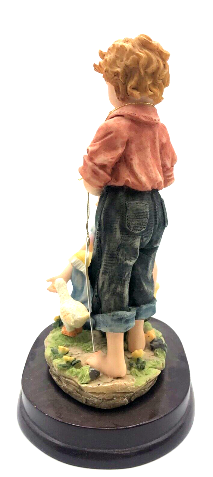 De Elina Turtle King Giftware Kinder Gruppe + Küken Alabastino Figur auf Sockel4