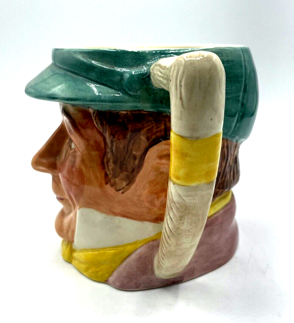 Pickwick Serie gr. Gesichter Tasse Charakter Krug Mr. Winkle England Kelsboro6