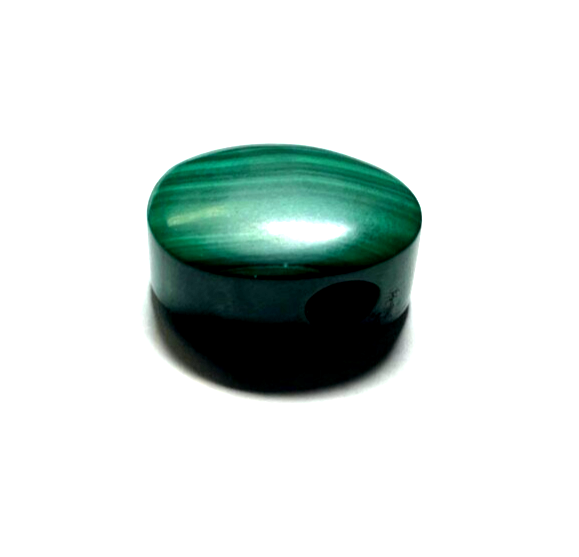 Wunderschöner polierter Anhänger Malachit Cabochon unisex4