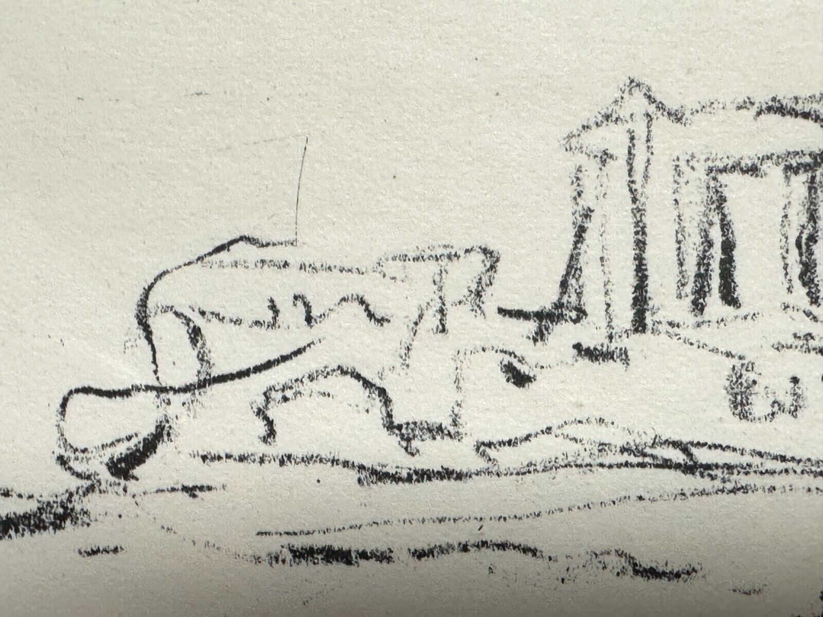Max Slevogt - 1868-1932 - Lithographie - Original Abzug für Beilage - 'Hektor'5